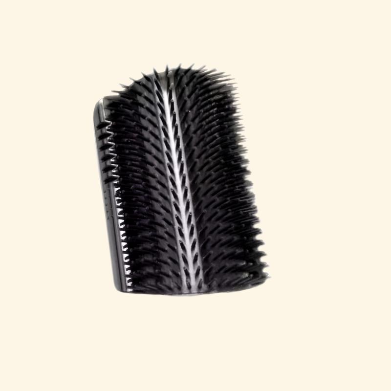 Cat Brush Comb Cat Toy with Catnip Cat Wall Brush Corner Cat Massage Self Groomer Comb Cat Rub the Face with a Tickling Comb Pet