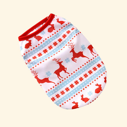 Elk Pet Cats Dogs Christmas Clothes Winter Costume Flannel Warm Festive Coat Puppy Accessories Pet Clothing Gift