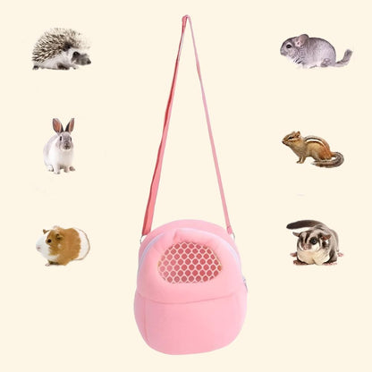 Breathable Chinchilla Outdoor Travel Warm Bags Pet Carrier Rabbit Cage Hamster Carry Pouch Pet Products