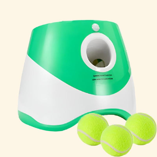 Ball Launcher Toy for Dogs Pet Products Dog Toys Keep Healthy Automatic Throw Pet 3 Distances Settings for Indoor Outdoor Play